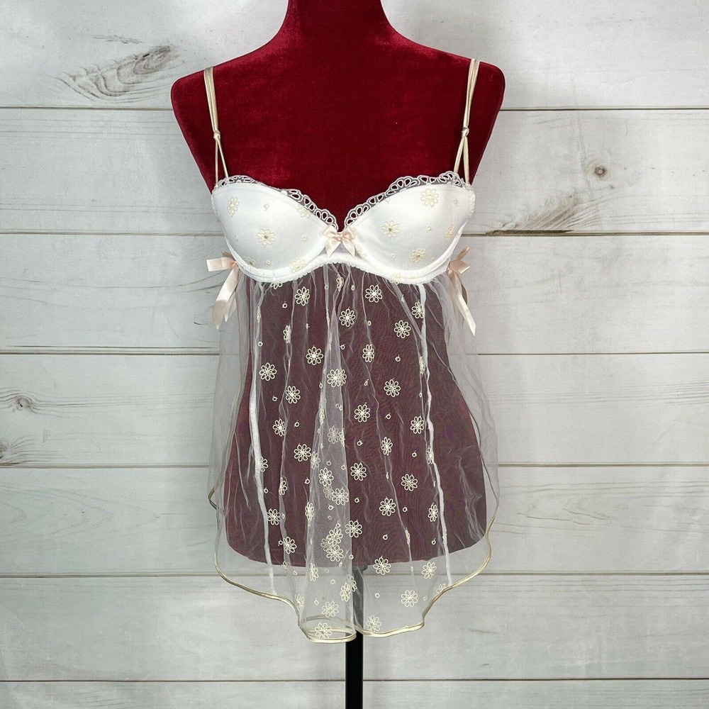 Victoria's Secret Sexy Little Things Lace Babydoll - Picture 1 of 8